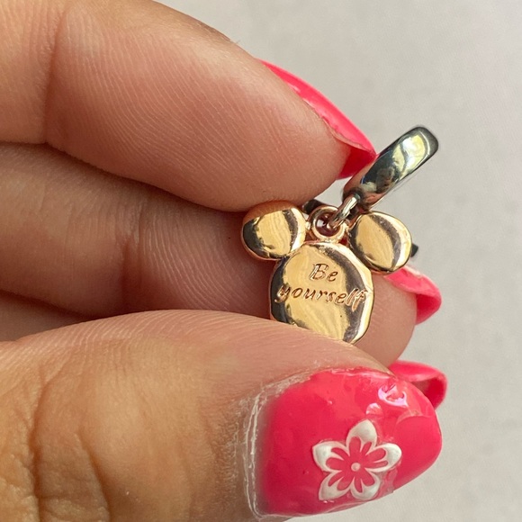 Disney x Pandora Mickey Mouse Double Dangle Charm - Picture 3 of 3